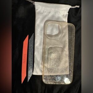 iPhone 13 Pro Max Clear Glitter Loopy